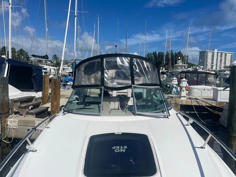 Slide: The Image of 2011 Sea Ray Sundancer 280 docked at marina. - 4