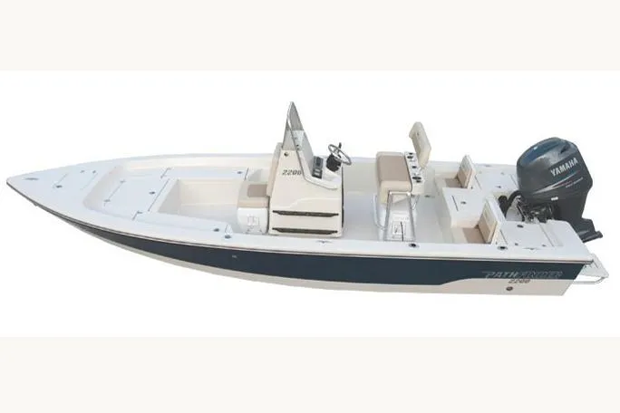 Slide: The Image of Manufacturer Provided Image: 2022 Pathfinder 2200 TRS boat with Yamaha outboard motor. - 67