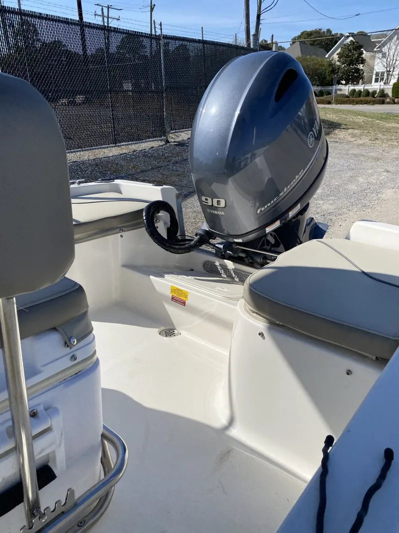 Slide: The Image of Key West 1720 boat 2022 with Yamaha 90 HP outboard motor. - 3