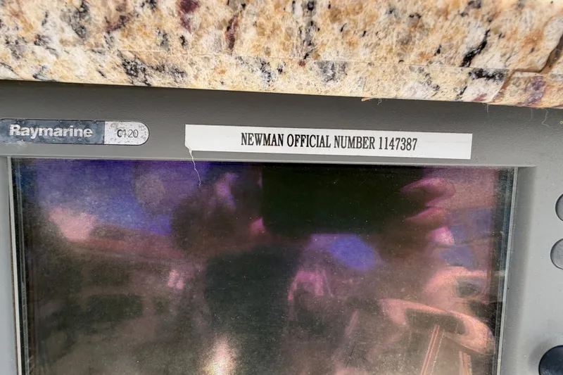 Slide: The Image of Raymarine C120 display on 2001 Tarrab Motor Yacht with official number 1147387. - 34