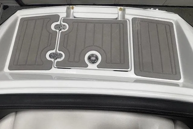 Slide: The Image of 2019 Crownline Eclipse E255 SURF boat deck with gray non-slip surface. - 40