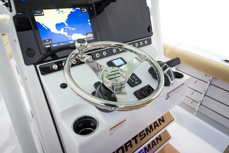 Slide: The Image of Anchor compartment of 2022 Sportsman Heritage 241 Center Console boat. - 18