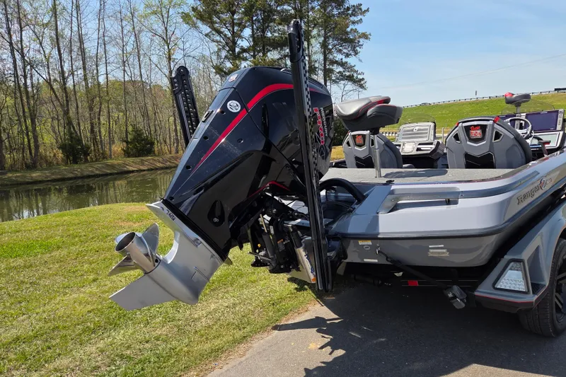 Slide: The Image of 2023 Ranger Z520R 55th Anniversary Limited Edition boat with powerful outboard motor. - 3