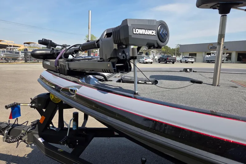 Slide: The Image of 2023 Ranger Z520R 55th Anniversary Limited Edition boat with Lowrance equipment. - 8