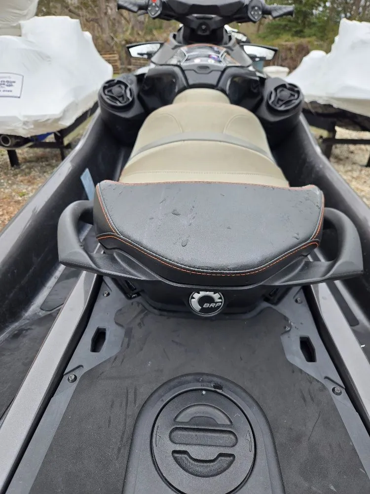 Slide: The Image of 2022 Sea-Doo BRP GTX 300 seat and handlebar view. - 4