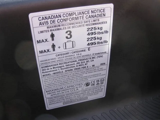 Slide: The Image of Sea-Doo SparkTrixx For 3 Rotax 900 ACE - 90 Ibr And Aud 2026 - 13