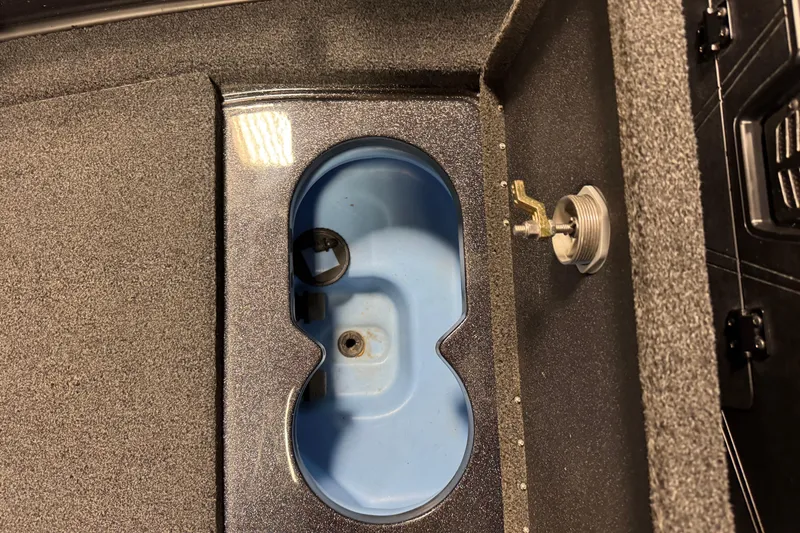 Slide: The Image of Interior view of Nitro ZV20 2023 with blue compartment. - 25