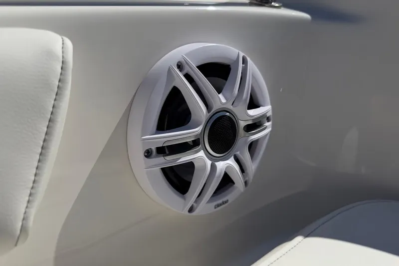 Slide: The Image of Speaker detail on 2026 Key West 203 FS boat interior. - 36