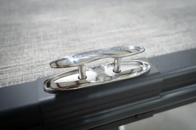 Slide: The Image of Chrome cleat on 2026 Bennington 22 MSB boat deck. - 60