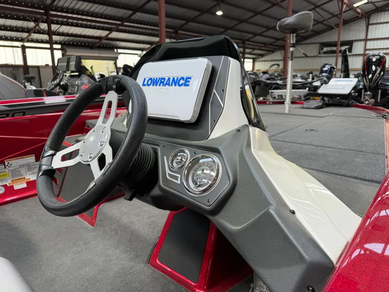 Slide: The Image of Skeeter ZX225 2016 boat console with Lowrance HDS display. - 11