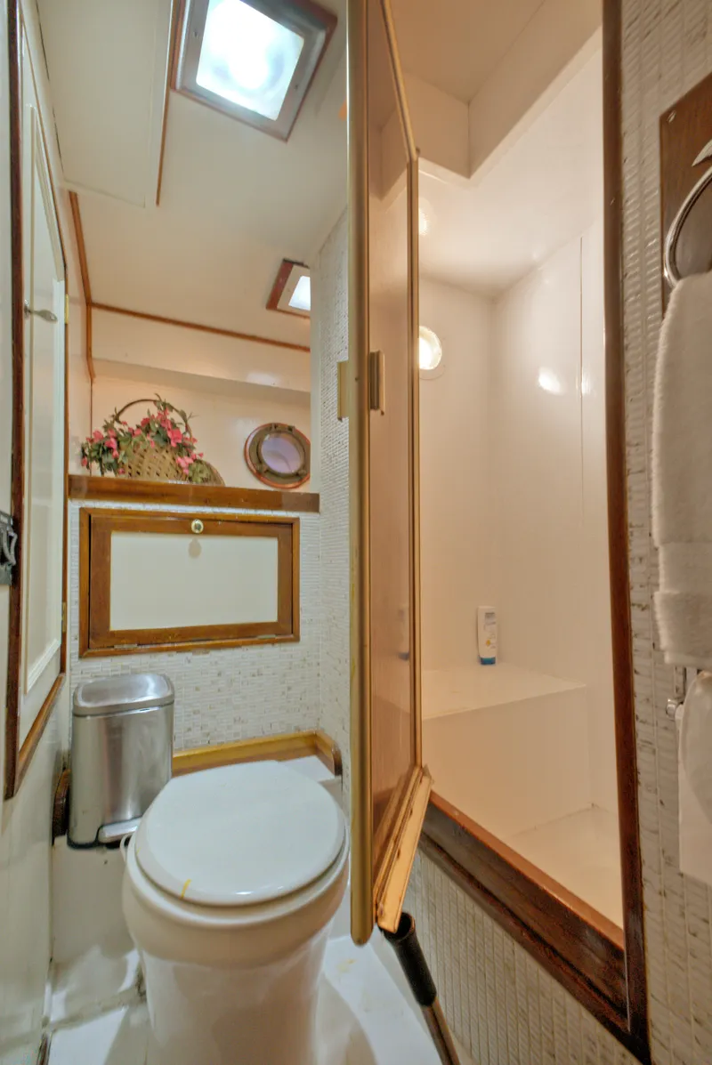 Slide: The Image of Custom HOFFAR-BEECHING Fantail Yacht BRING ALL OFFERS 1929 - 64