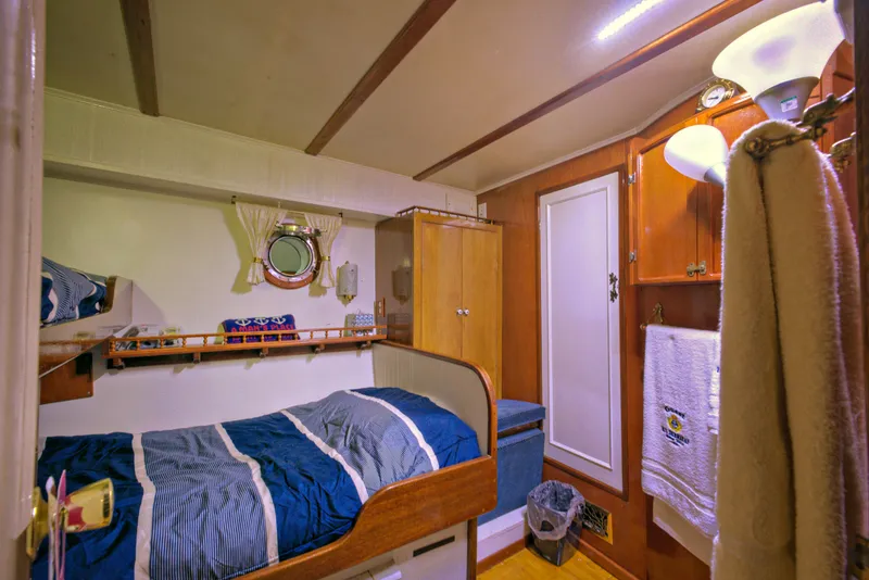 Slide: The Image of Custom HOFFAR-BEECHING Fantail Yacht BRING ALL OFFERS 1929 - 68