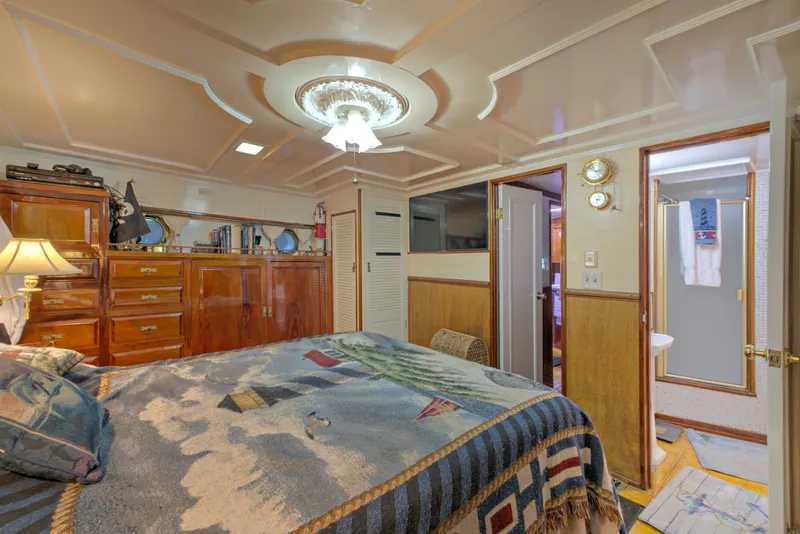 Slide: The Image of Custom HOFFAR-BEECHING Fantail Yacht BRING ALL OFFERS 1929 - 72