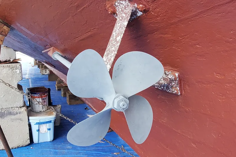 Slide: The Image of Custom HOFFAR-BEECHING Fantail Yacht BRING ALL OFFERS 1929 - 79