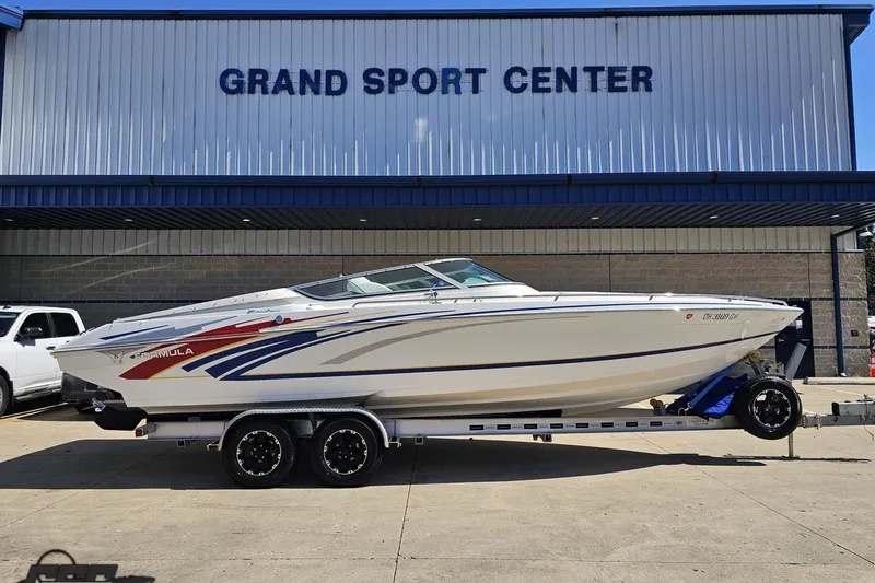 The Image of 2008 Formula 271 FASTech boat on trailer at Grand Sport Center. - 1