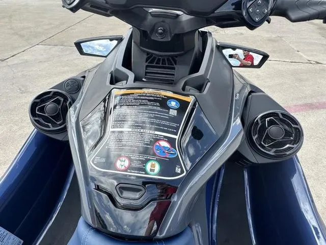 Slide: The Image of 2026 Sea-Doo GTX jet ski with modern dashboard and speakers. - 4