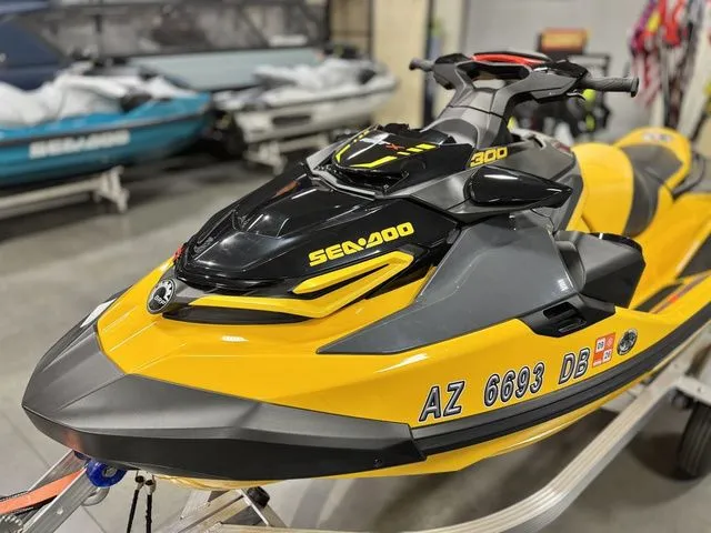 Slide: The Image of Sea-Doo RXP-X 300 Tech Package Ibr Millenium Yellow 2023 - 5