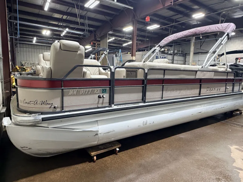 Slide: The Image of Premier 251 Cast-a-Way Fish & Cruise Pontoon & 115HP Mercury 4Stroke - $19,995 2007 - 65