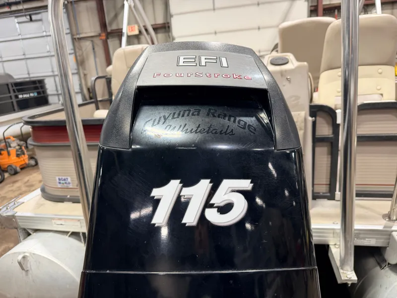 Slide: The Image of Premier 251 Cast-a-Way Fish & Cruise Pontoon & 115HP Mercury 4Stroke - $19,995 2007 - 72