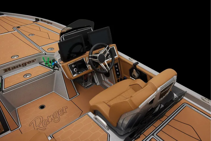 Slide: The Image of Manufacturer Provided Image: Interior of 2026 Ranger Z520R Ultra with modern features. - 36
