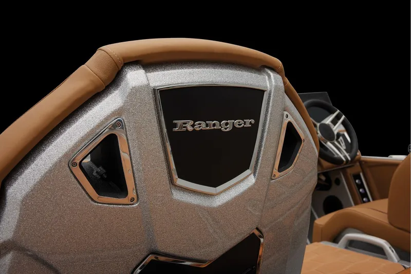 Slide: The Image of Manufacturer Provided Image: 2026 Ranger Z520R Ultra boat dashboard with sleek design and premium materials. - 50