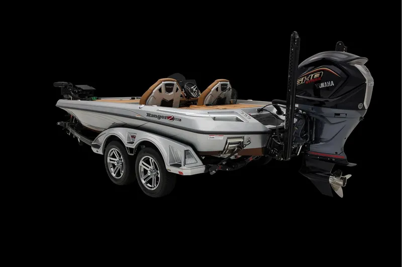 Slide: The Image of Manufacturer Provided Image: 2026 Ranger Z520R Ultra boat with Yamaha engine, dual axles, and sleek design. - 68