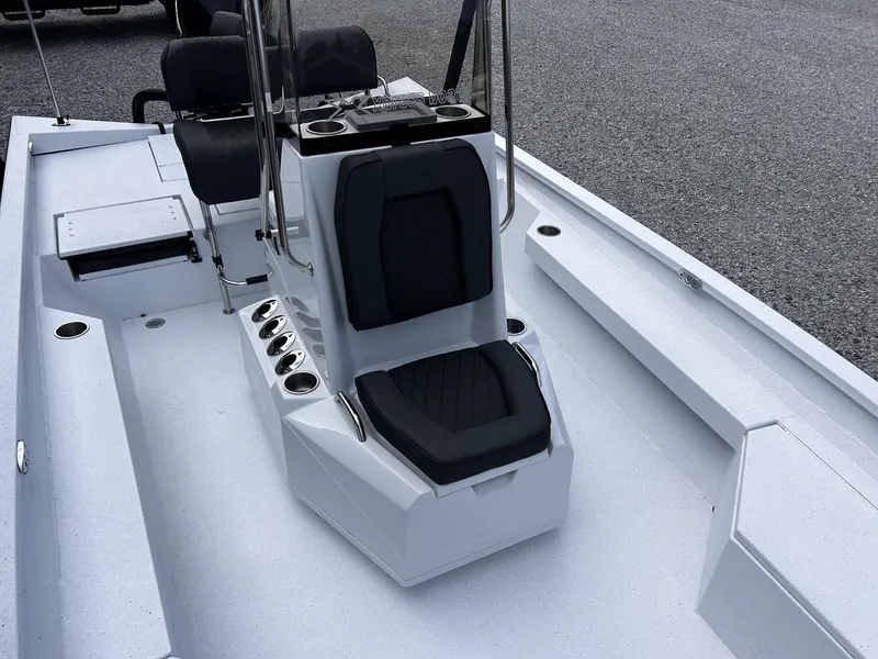 Slide: The Image of Interior view of the 2026 Xpress H22B Bay boat. - 11
