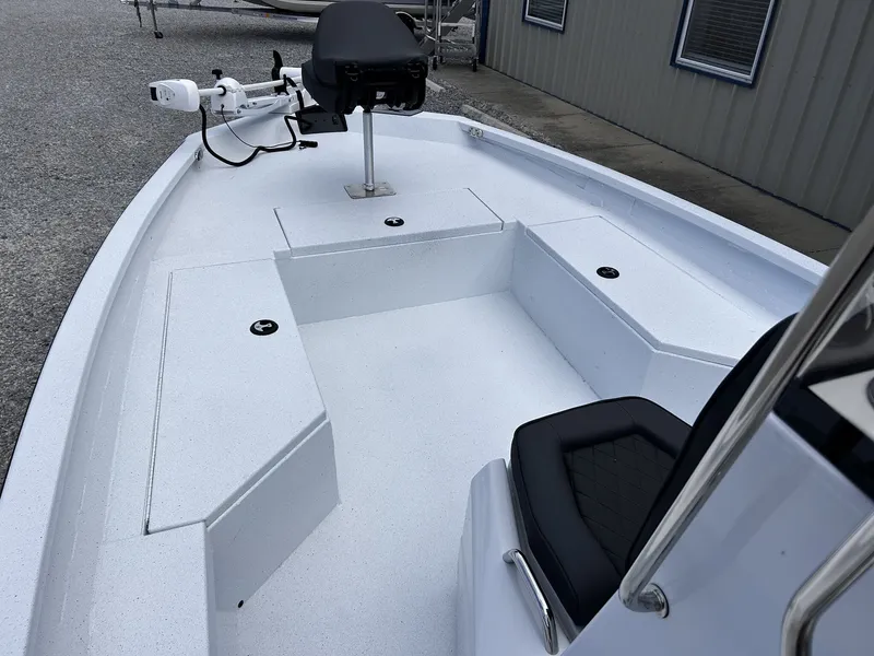 Slide: The Image of Interior view of Xpress H22B Bay boat, model year 2026. - 5