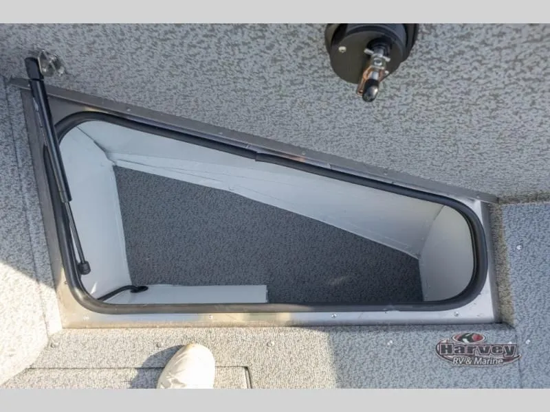 Slide: The Image of Storage compartment of Adventure 1775 Sport boat, model year 2026. - 8