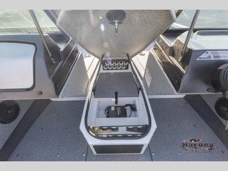 Slide: The Image of Interior view of Adventure 1775 Sport boat, model 2026. - 9