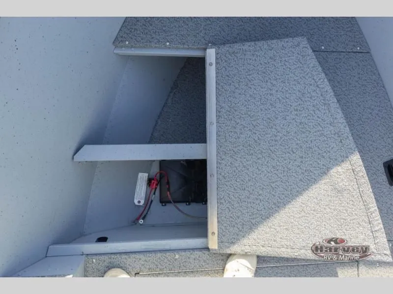 Slide: The Image of Interior of Fury 1600 SS 2026 with storage compartment and wiring. - 9