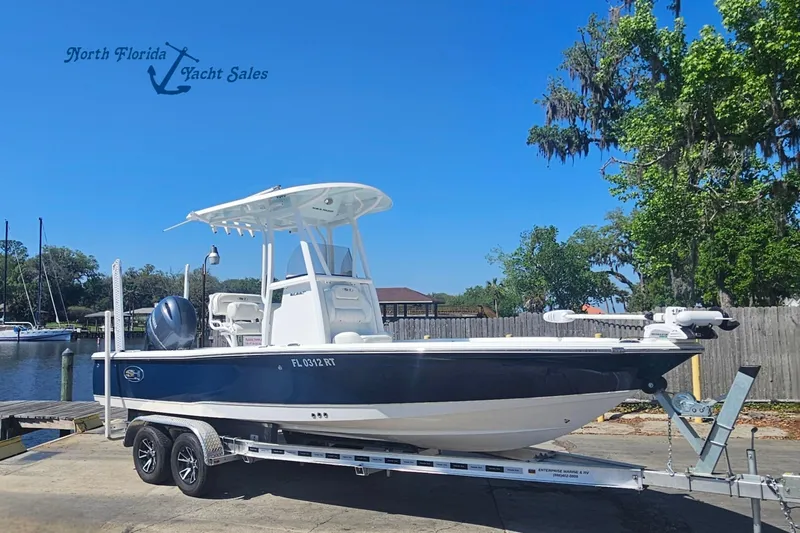 The Image of 2017 Sea Hunt BX 22 BR boat on trailer at North Florida Yacht Sales. - 1