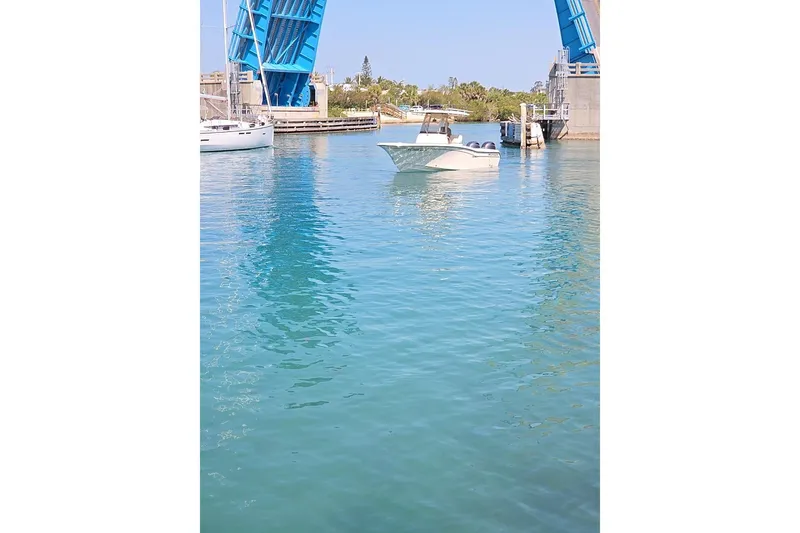 The Image of 2017 Grady-White Fisherman 257 boat with Yamaha engines at a marina dock. - 0