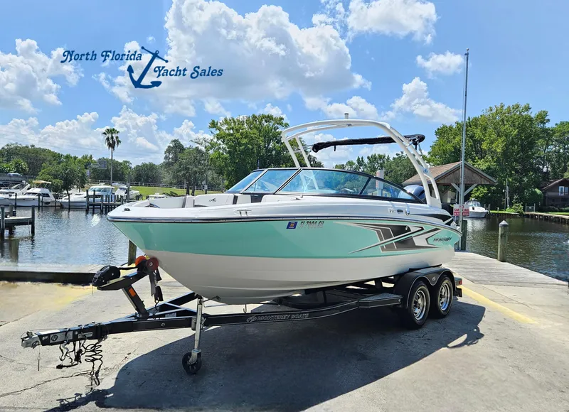 The Image of 2019 Monterey M-205 boat on trailer at North Florida Yacht Sales. - 1