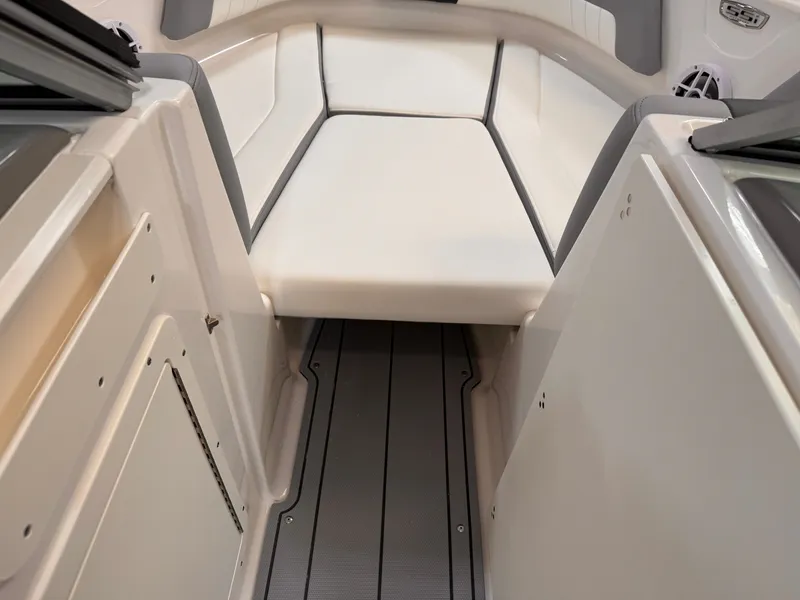 Slide: The Image of 2026 Chaparral 21 SSi OB boat with sleek interior and modern design. - 5