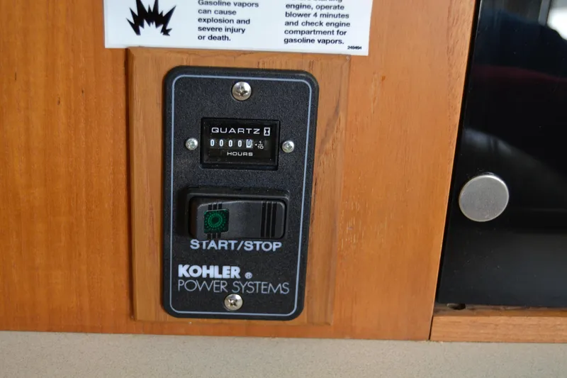 Slide: The Image of Kohler Power Systems control in Carver 370 Voyager, 1994 model. - 12