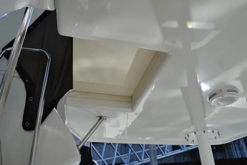 Slide: The Image of Interior view of Carver 370 Voyager yacht, 1994 model. - 32