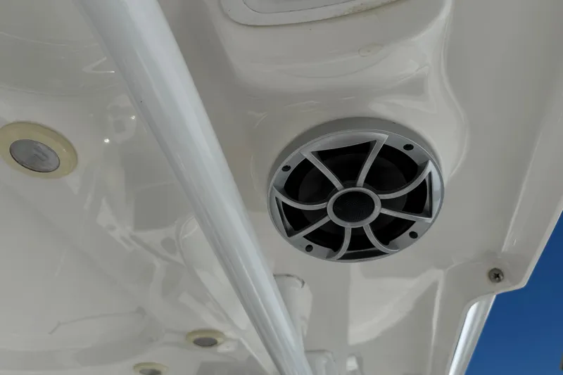 Slide: The Image of 2021 Sea Pro 248 Bay boat speaker and ceiling detail. - 34