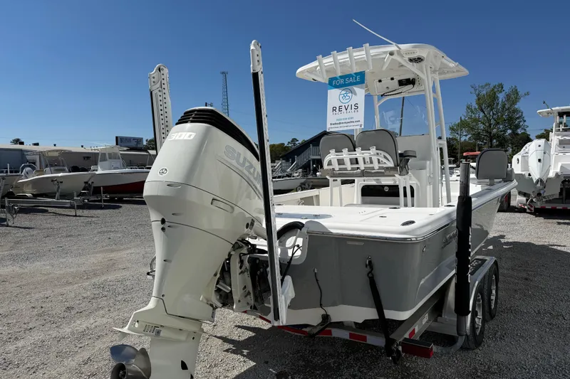 Slide: The Image of 2021 Sea Pro 248 Bay boat with Suzuki engine, for sale at dealership. - 8