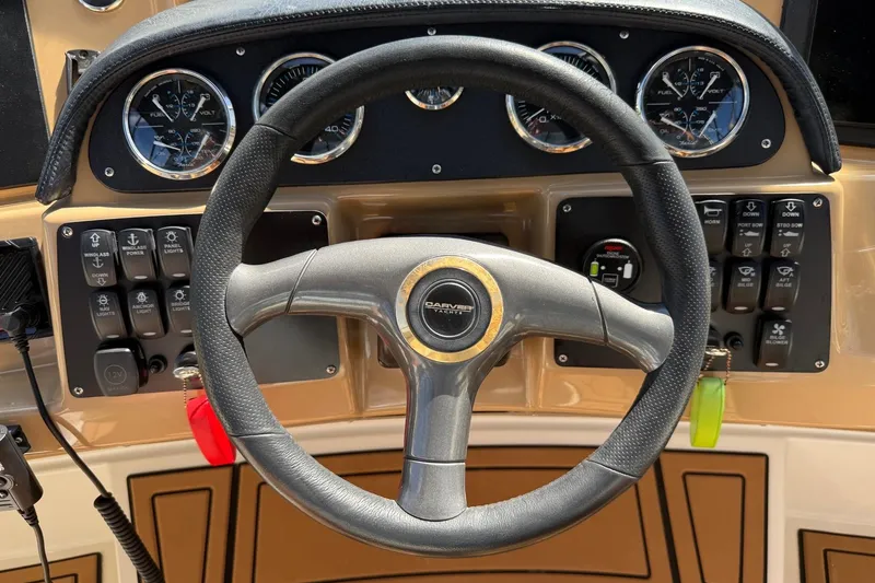 Slide: The Image of This steering wheel and has been replaced with new with all new engine gauges behind it! - 13