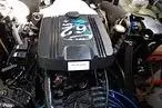 Slide: The Image of Engine of a 2006 Sea Ray Sundancer 320 boat, showcasing mechanical components. - 15