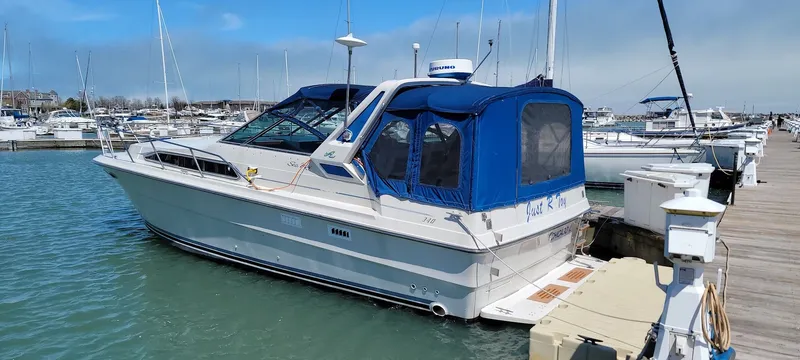 Slide: The Image of Sea Ray 340 Sundancer 1987 - 2