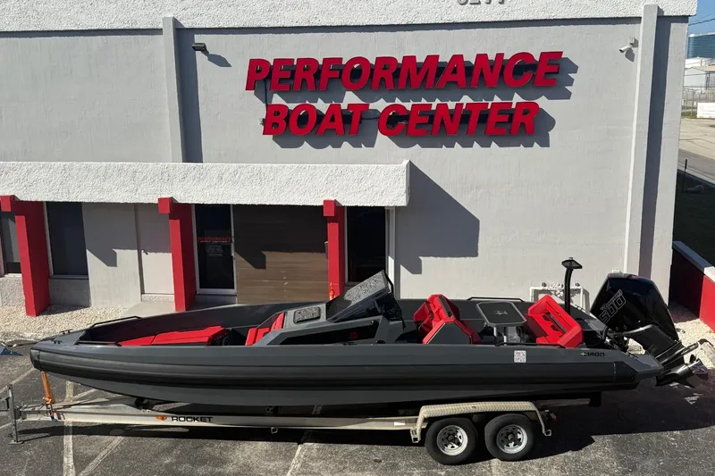Slide: The Image of 2026 Iron 907 boat on trailer at Performance Boat Center. - 23