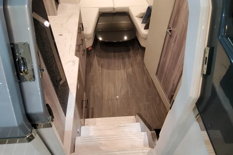 Slide: The Image of Interior of 2026 Formula 500 Super Sport Crossover, featuring modern design and luxurious seating. - 29