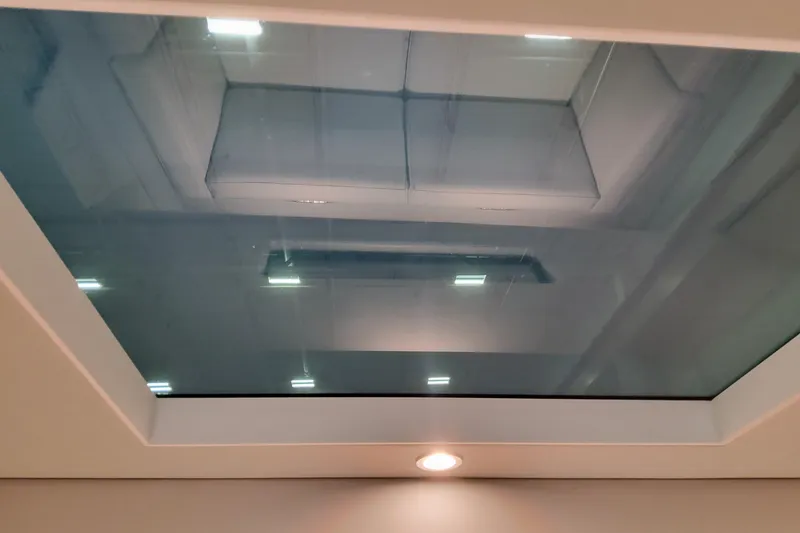 Slide: The Image of Skylight view from inside the 2026 Formula 500 Super Sport Crossover. - 33