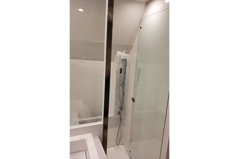 Slide: The Image of Modern bathroom with glass shower in 2026 Formula 500 Super Sport Crossover. - 40