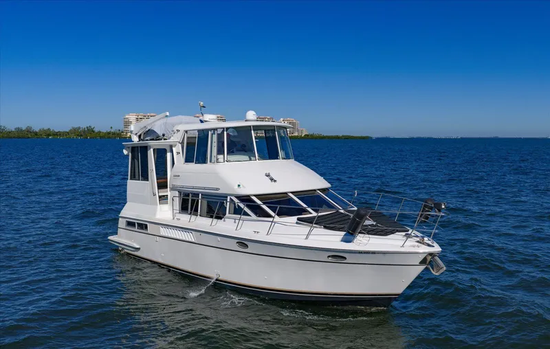 Slide: The Image of Carver Yachts 455 Aft Cabin Motor Yacht 1998 - 13