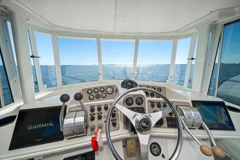 Slide: The Image of Carver Yachts 455 Aft Cabin Motor Yacht 1998 - 14