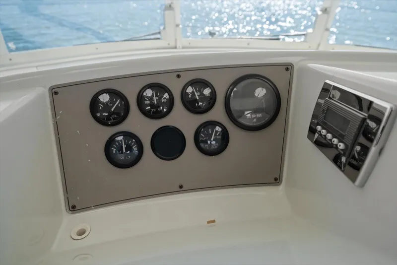 Slide: The Image of Carver Yachts 455 Aft Cabin Motor Yacht 1998 - 22