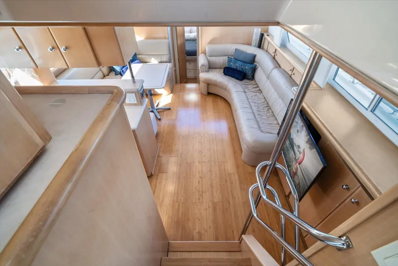 Slide: The Image of Carver Yachts 455 Aft Cabin Motor Yacht 1998 - 55